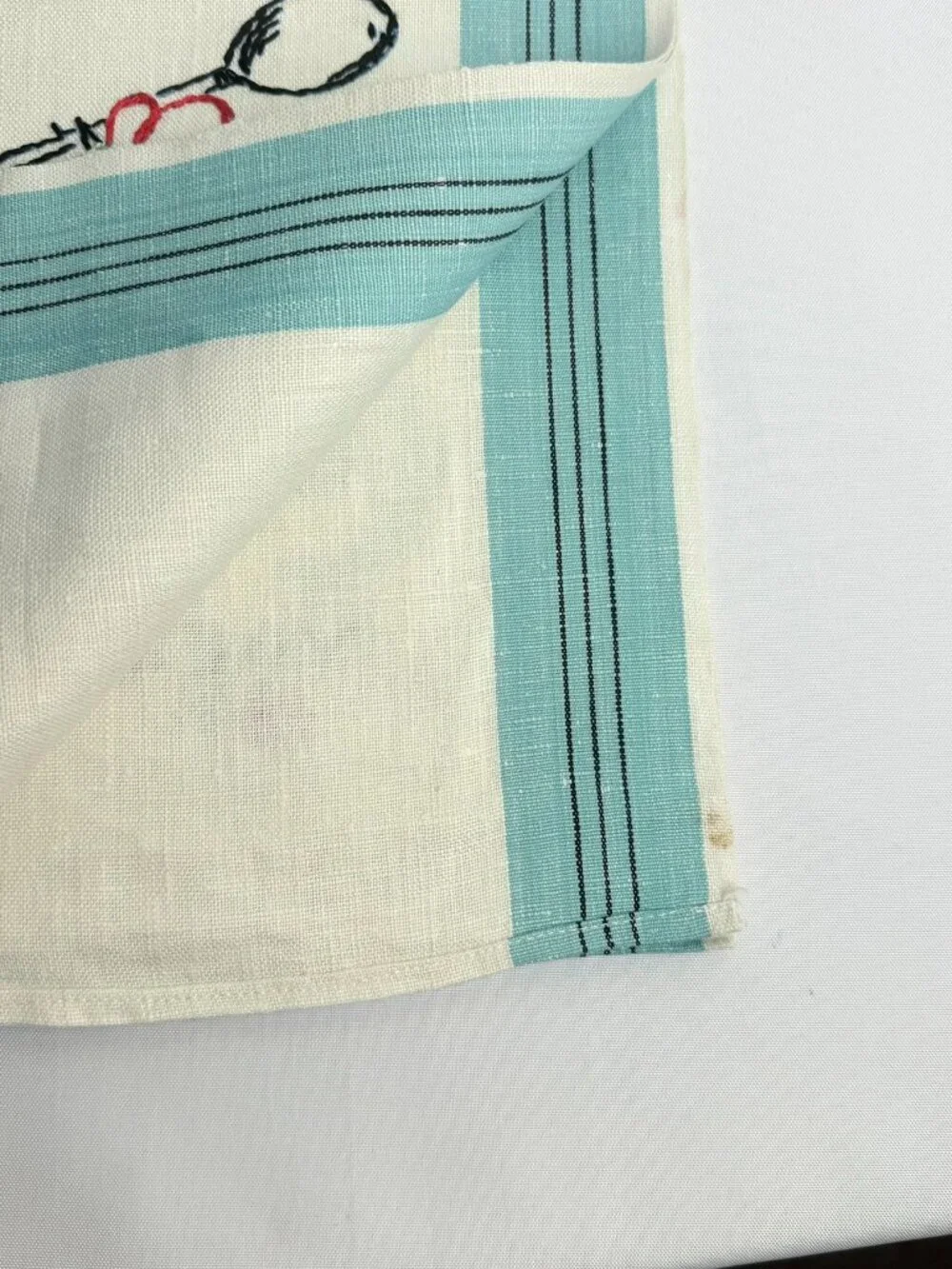 Embroidered Day of the Week Vintage Dish Tea Towels 29